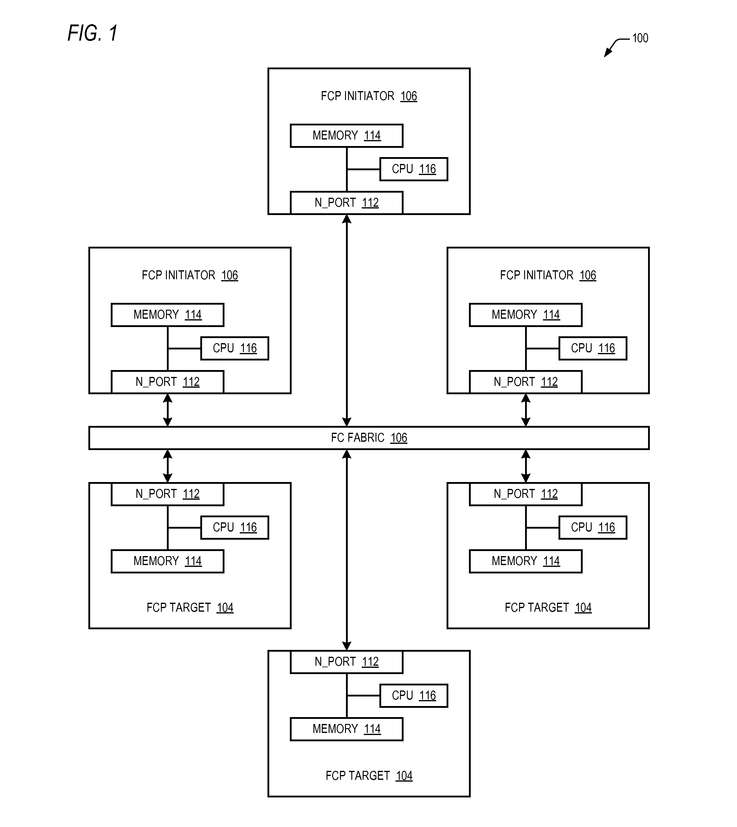 Reducing write I/O latency using asynchronous fibre channel exchange