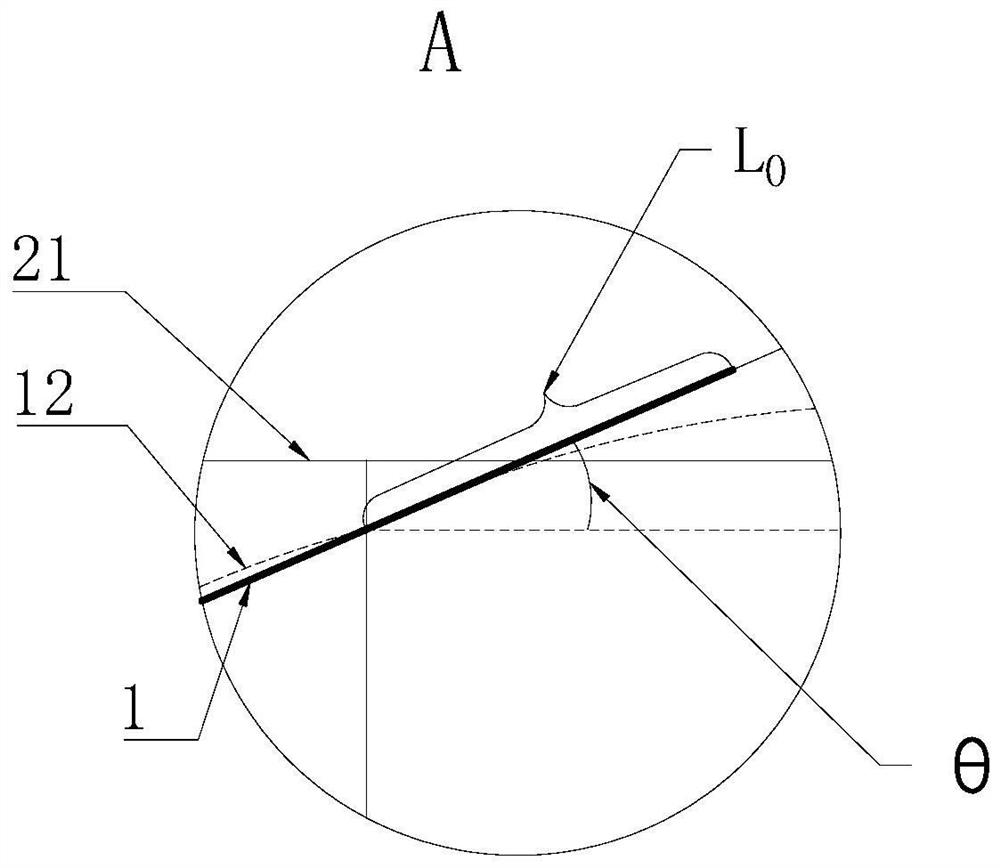 Peripheral hole arc-shaped drilling construction method for controlling tunnel overexcavation