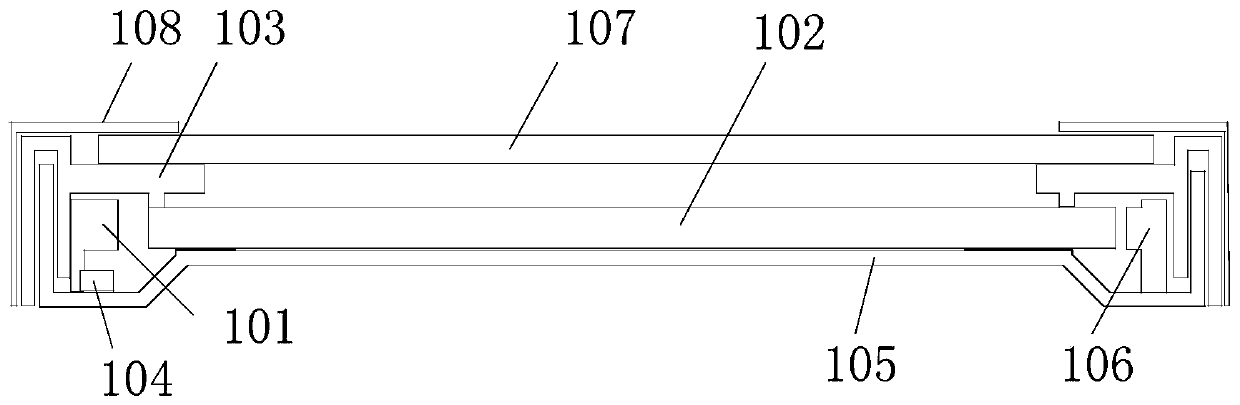 Shockproof and high temperature resistant device and method for target device, backlight module, and display device