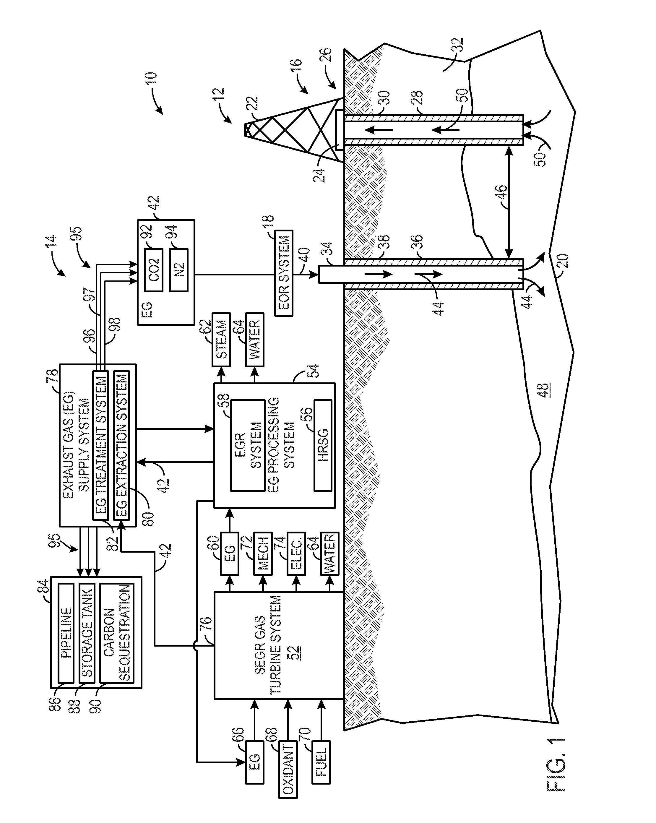 System and method for a turbine combustor