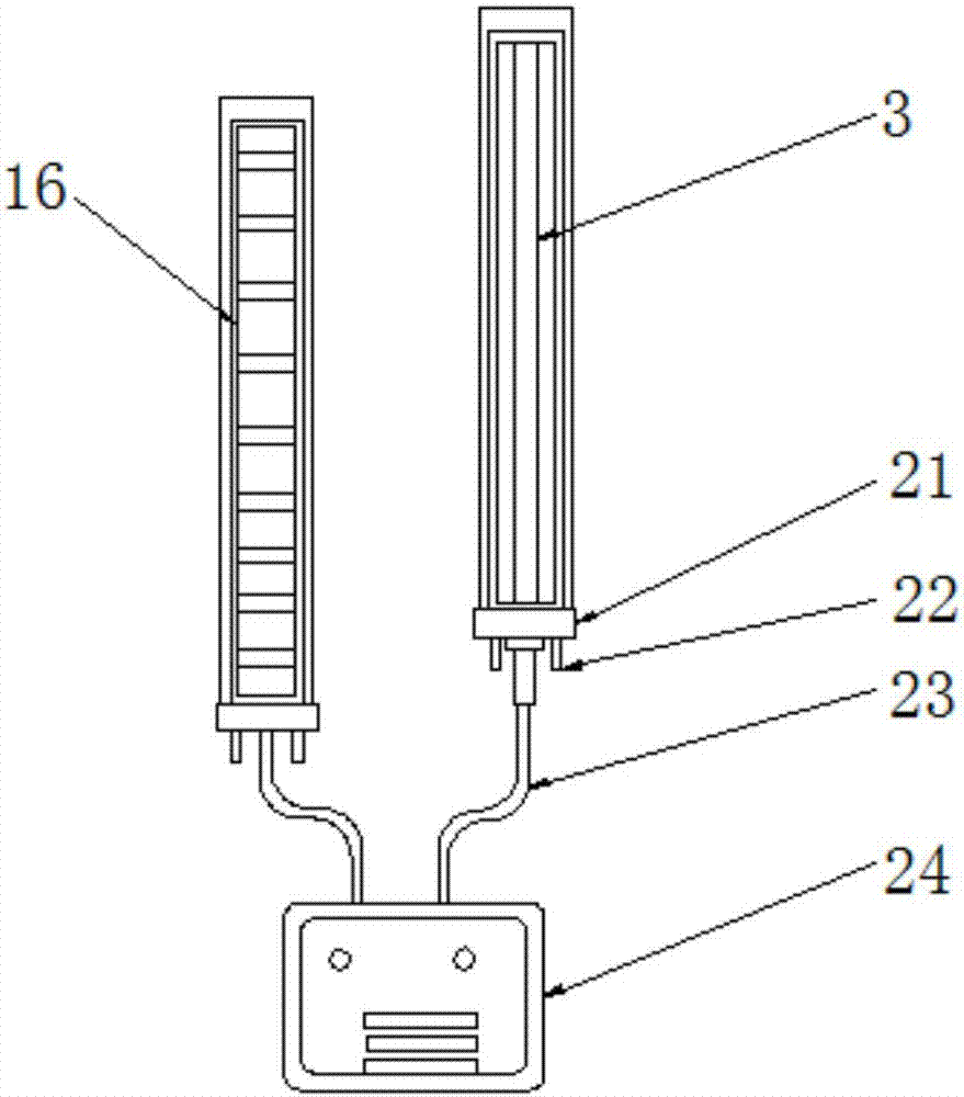 Punching machine shearing photo-electric safety device