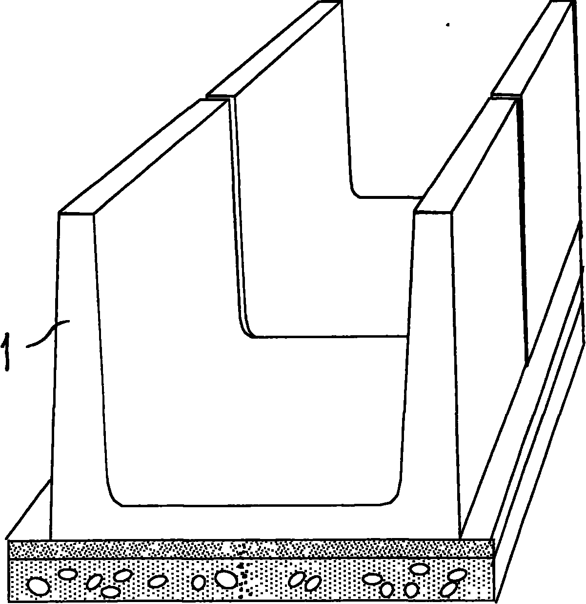 Prefabricated assembled cable trench and installation method thereof