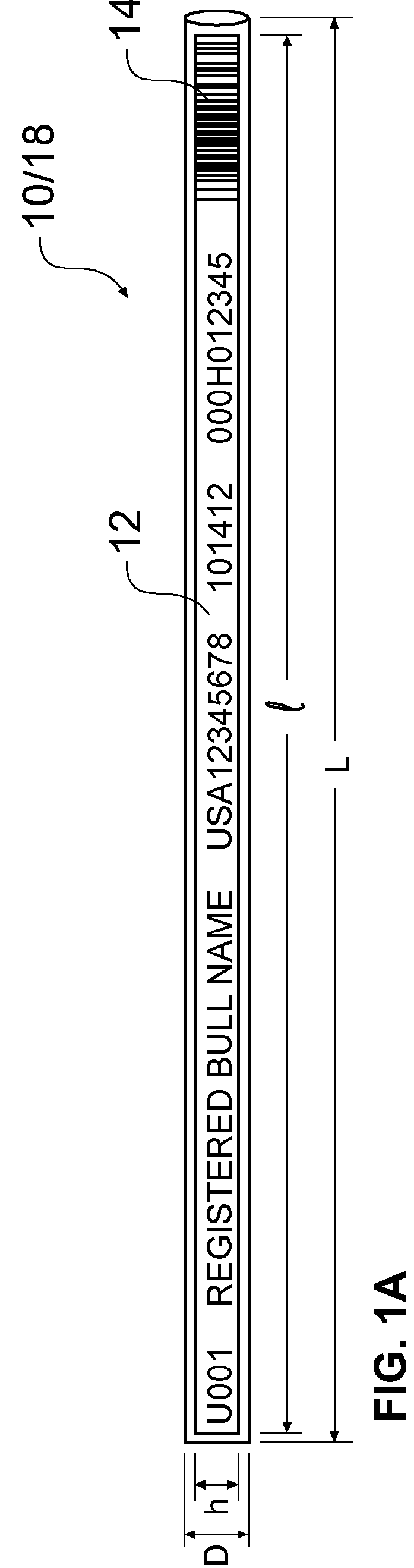 Two-dimensional bar codes in assisted reproductive technologies