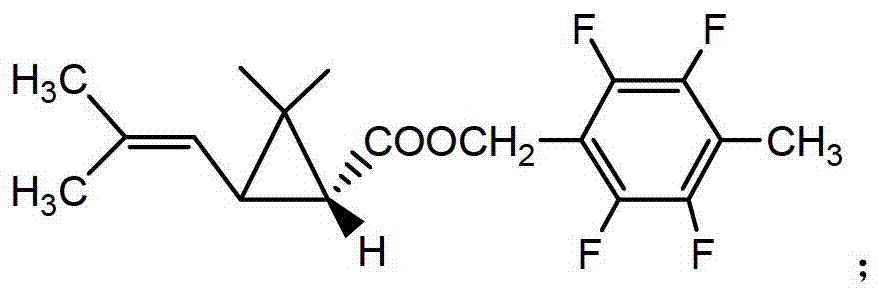 Optically active pyrethroid and preparation method and application thereof