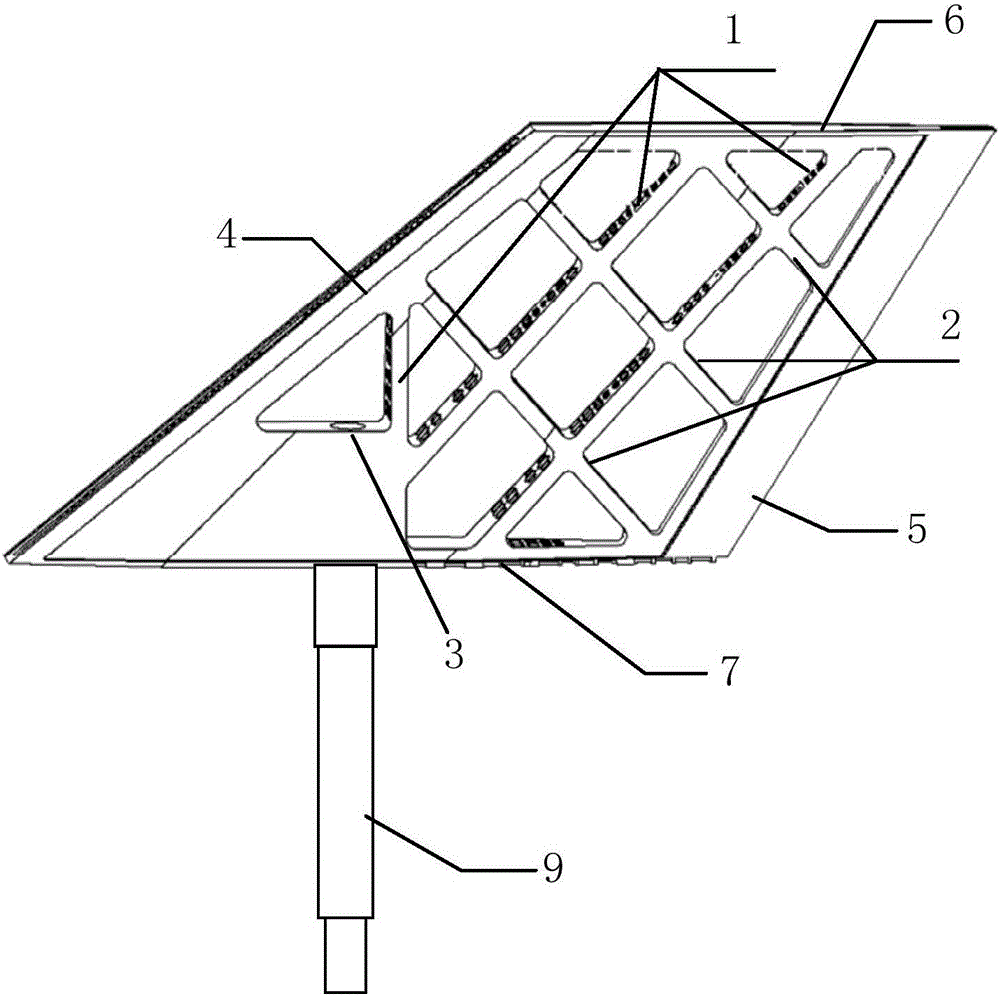 Variable density high-speed aircraft flap rudder