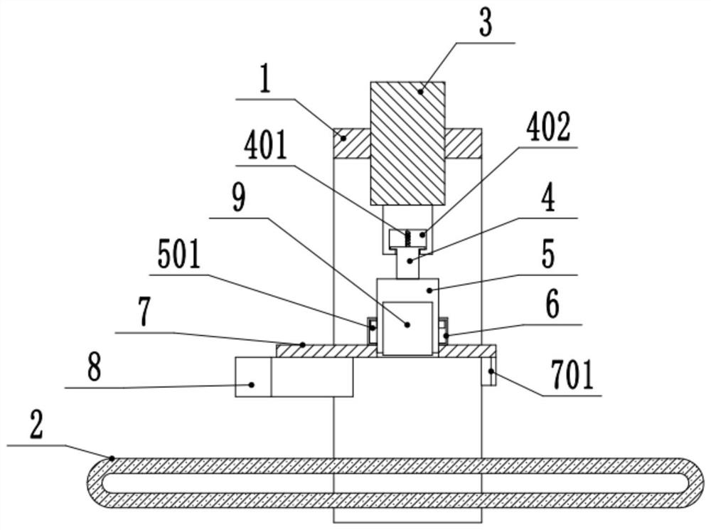 Code marking lifting device for cigarette production