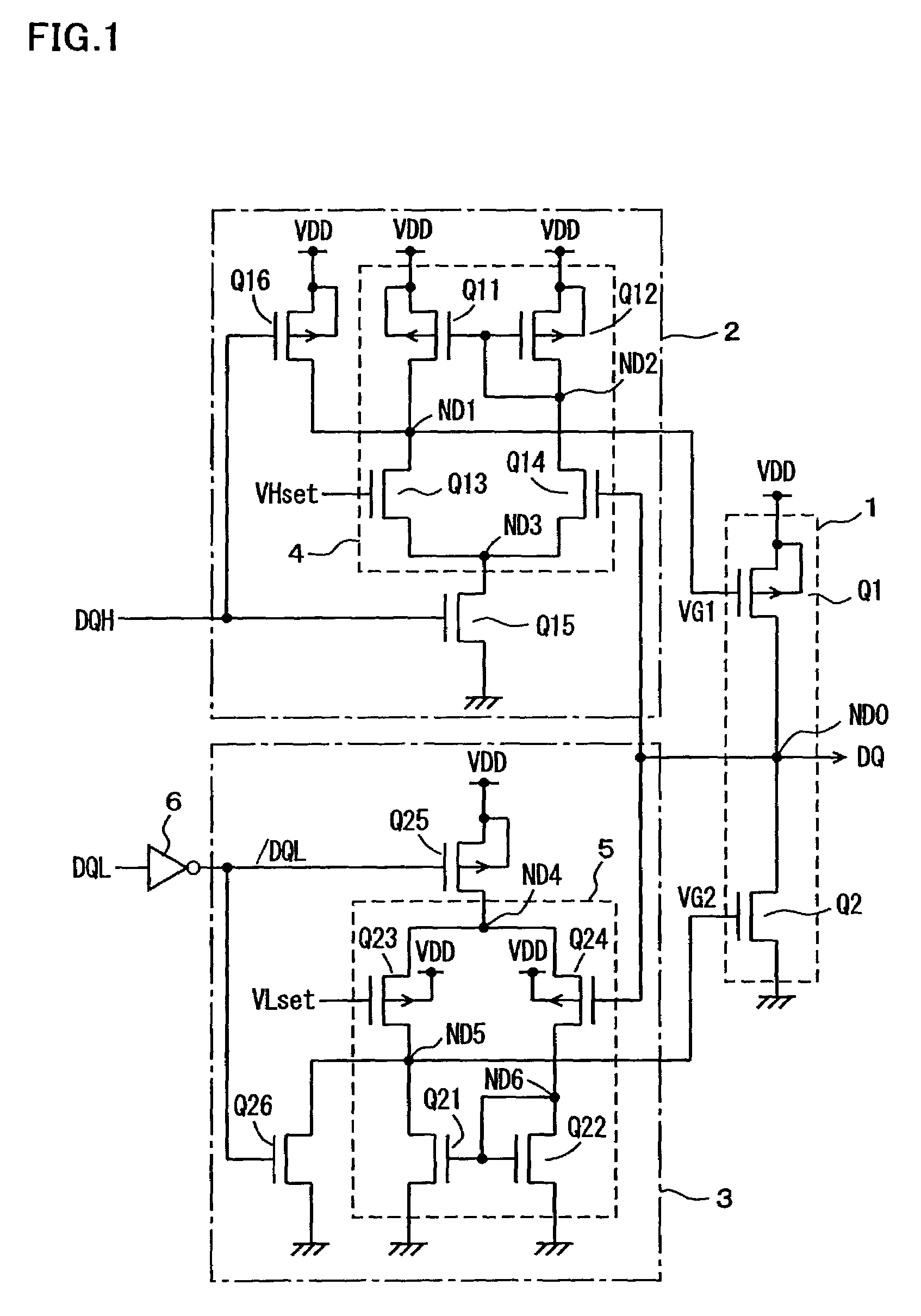 Semiconductor output circuit device