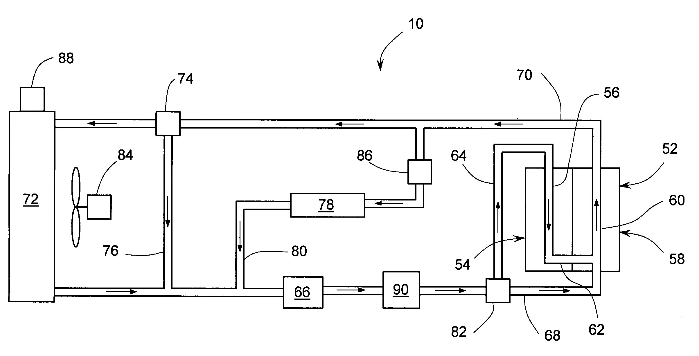 Engine cooling system with overload handling capability