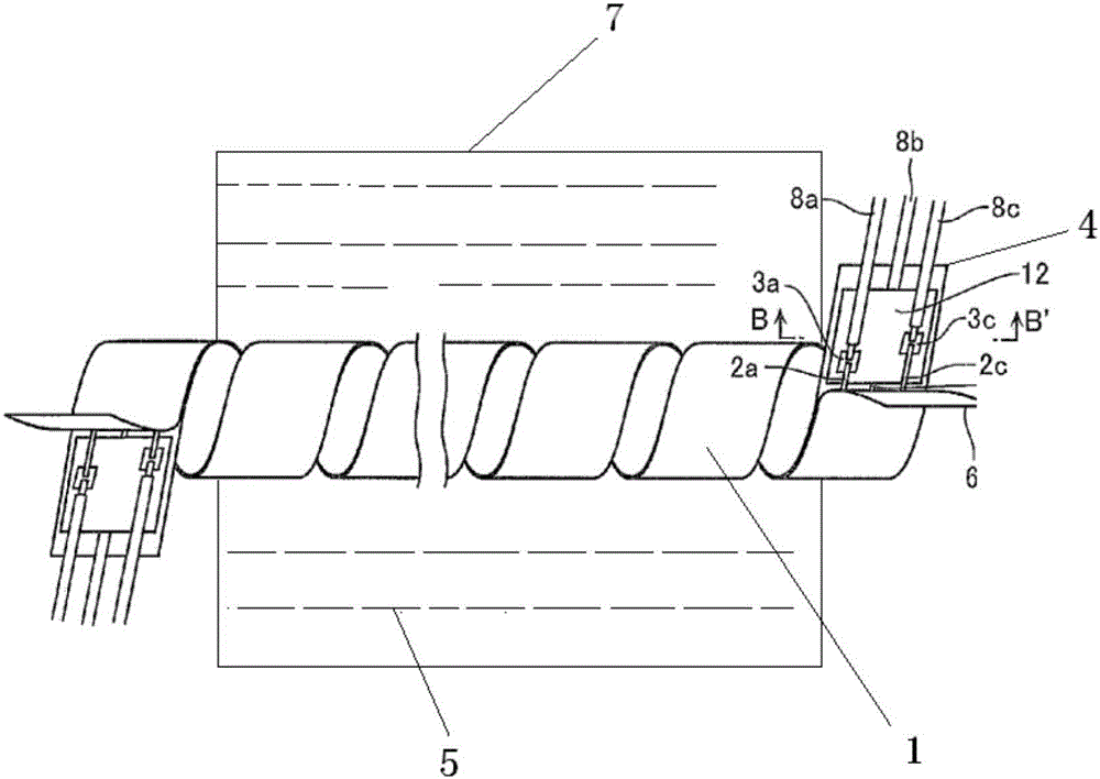 Composite electric heating tube and preparation method