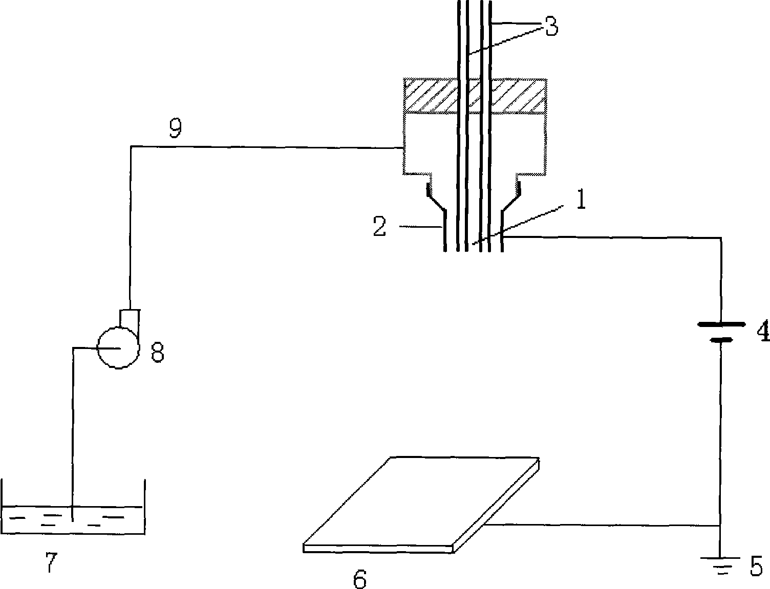 Multi-cavity composite micro/nano capsule and preparation method and device thereof