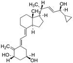 Method for detecting procalcipotriol, impurity C and impurity D in calcipotriol ointment