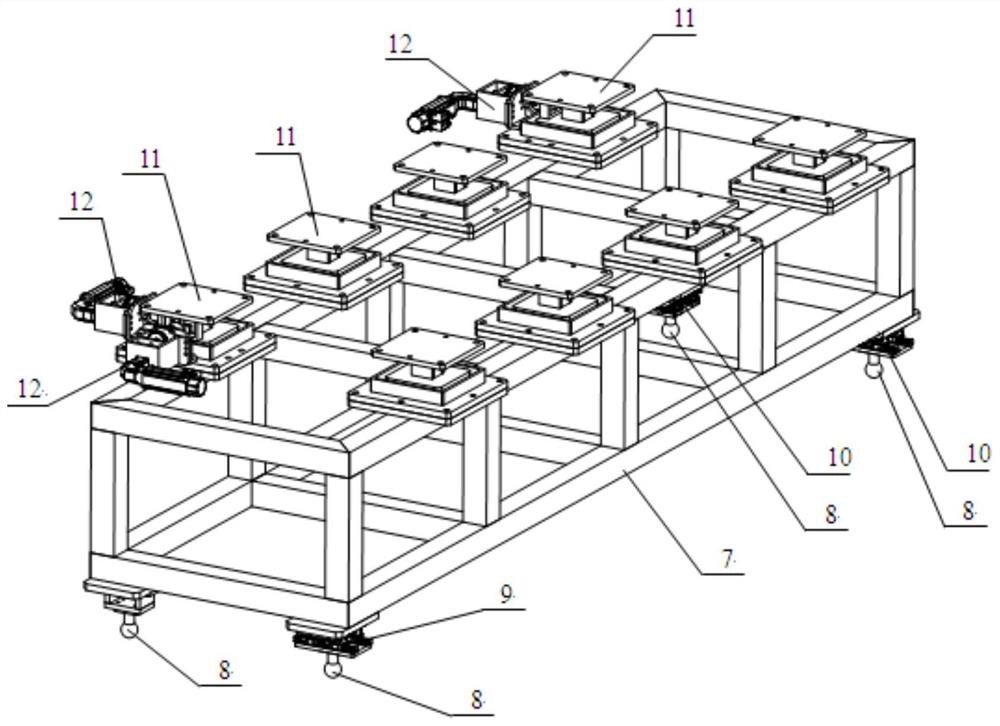 A six-degree-of-freedom installation platform