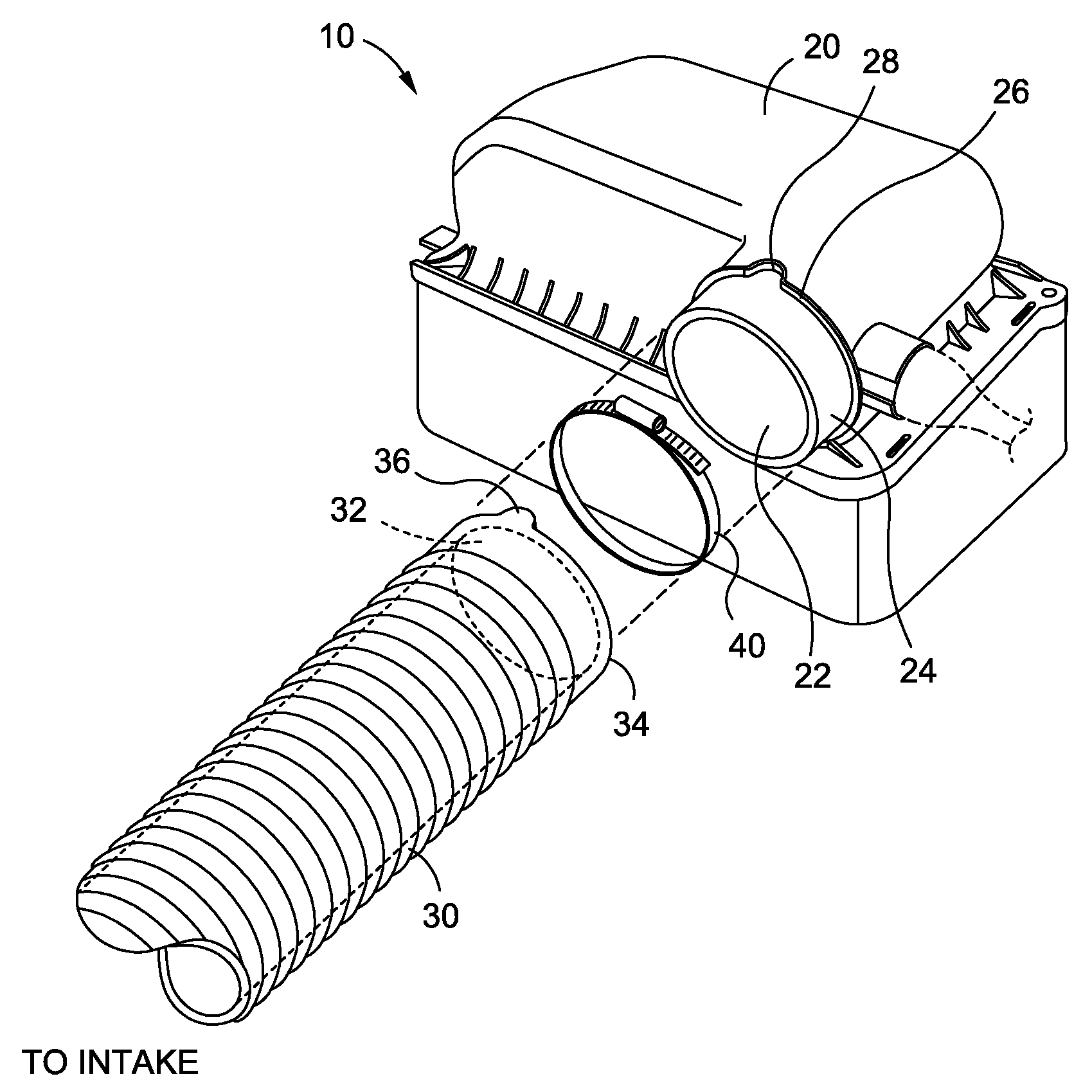 Leak detection system with secure sealing mechanism