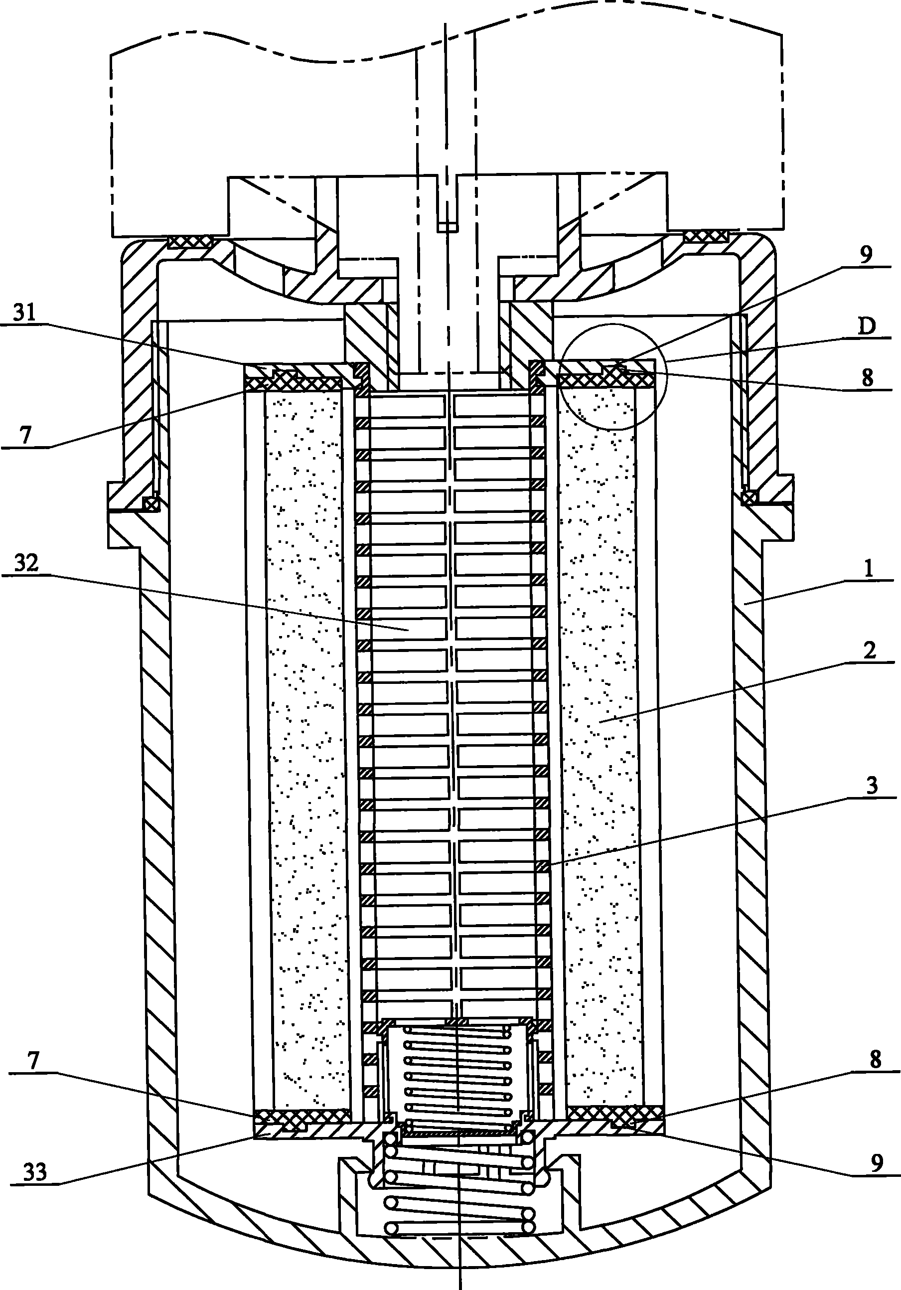 Combined type oil filter