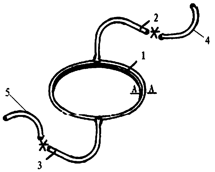 A kind of interlayer inorganic pipeline and preparation method thereof