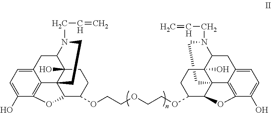 Conjugate of Polyethylene Gylcol and Naloxone and Pharmaceutical Composition and Use Thereof