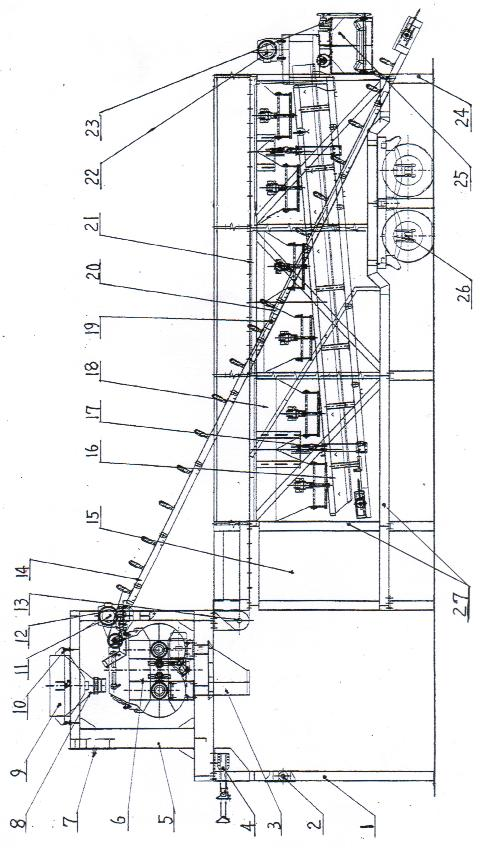 Folding movable concrete stirring station