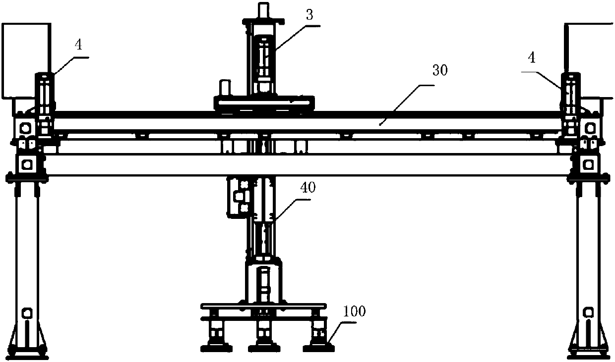 Automatic equipment for bonding ceramic tiles on PC components