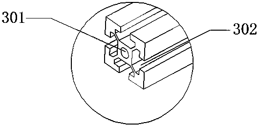 Novel industrial chain and gear show shelf