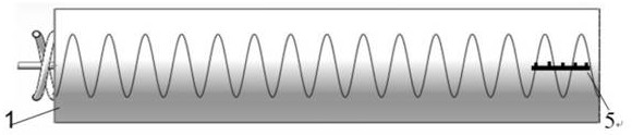 Sensing optical cable for optical fiber current transformer