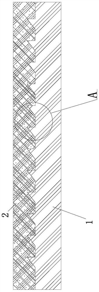 Bendable electrothermal film device based on graphene and preparation method thereof