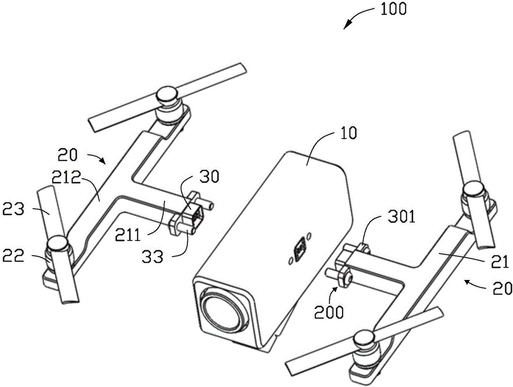 Quick-detachable structure, multi-rotor unmanned aerial vehicle, assembly, and rotor assembly