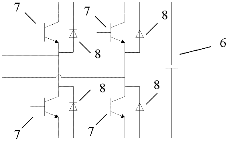 Distributed power flow controller based on line cubic harmonic wave