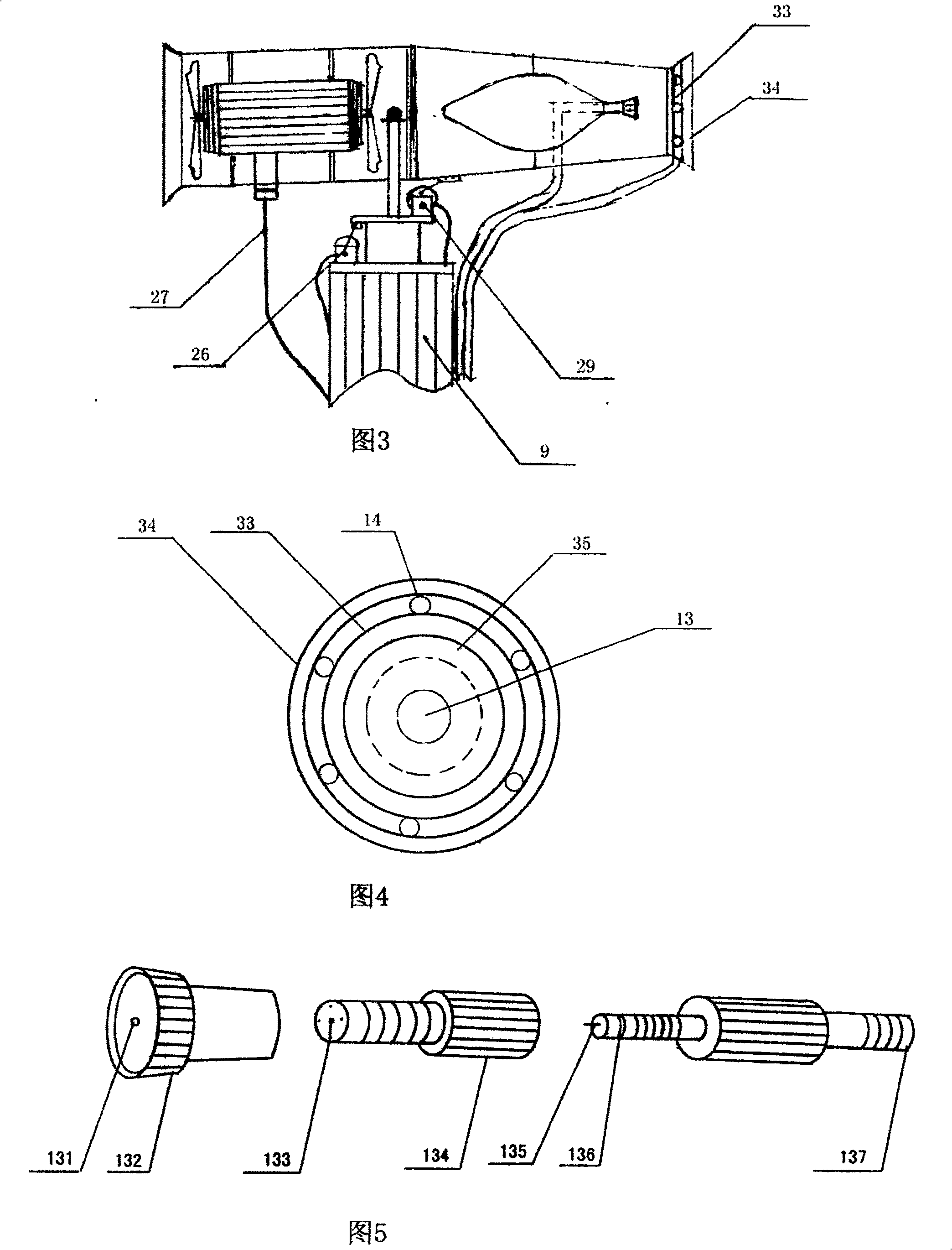 Vehicle mounted double-mast up-down long-spray-distance forest protecting wind delivering spray machine