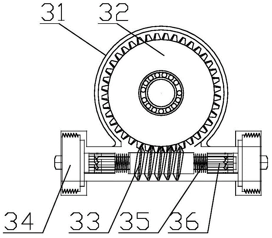 Differential-pressure-type automatic solar tracking device