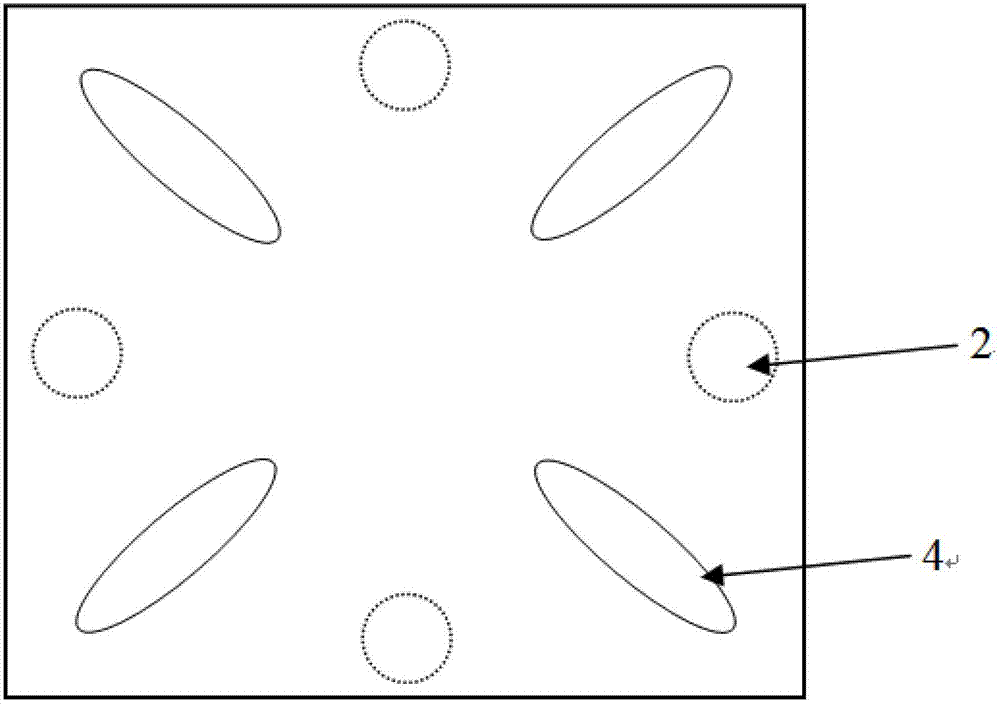 Universal mounting base of line post or lamp post