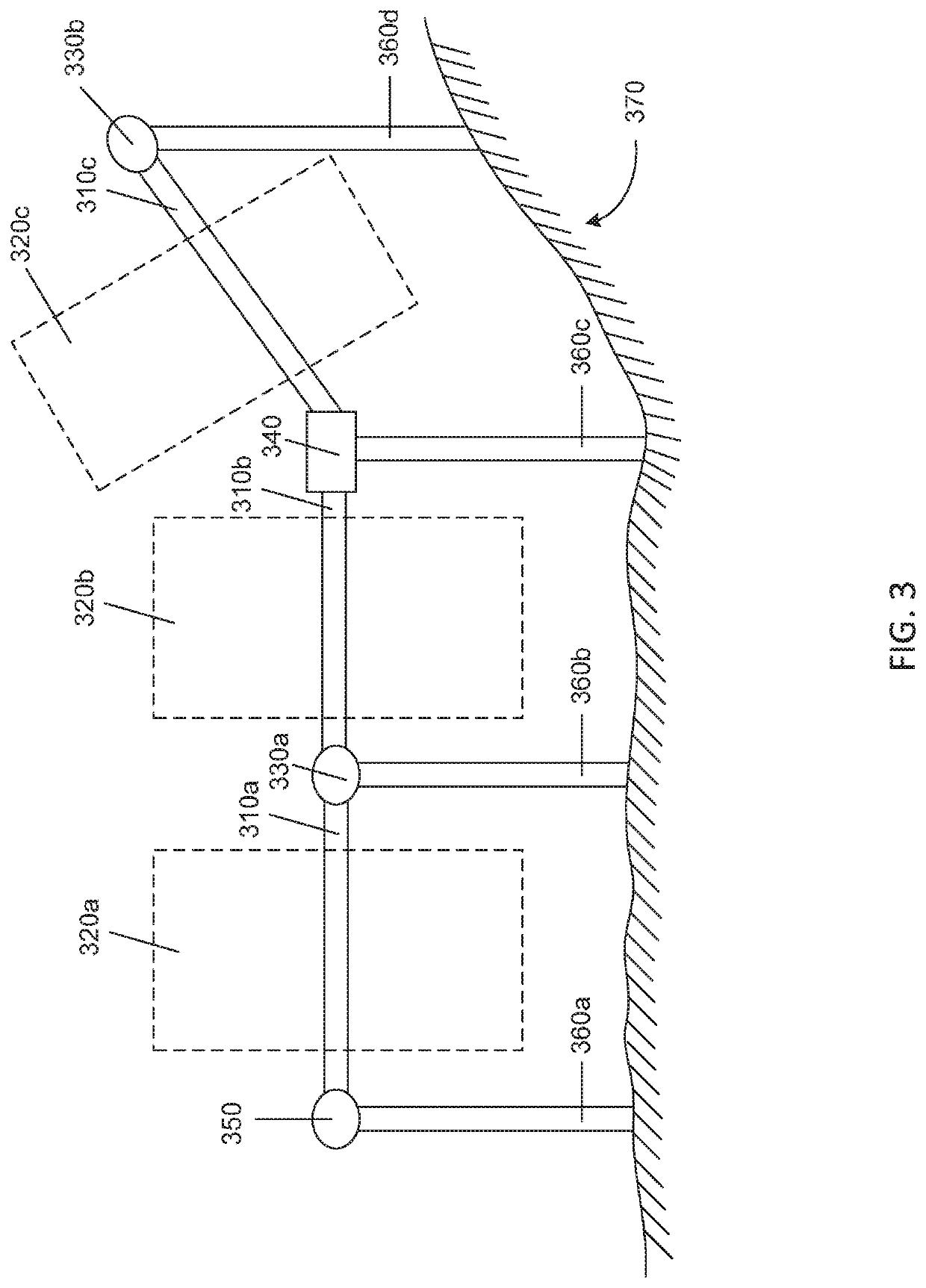 Articulating joint solar panel array