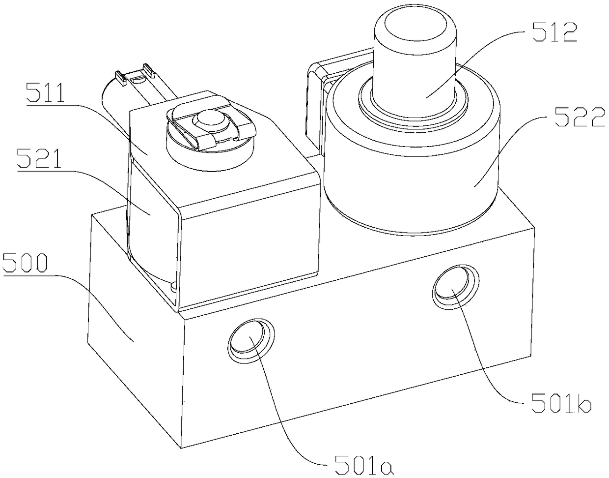 Expansion switch valve