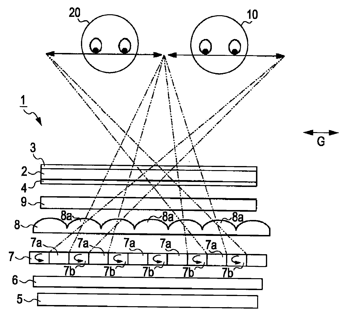 Image display and electronic device