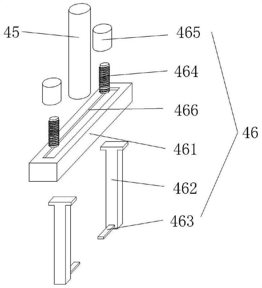 Hanging frame for spraying processing of aluminum alloy bridge