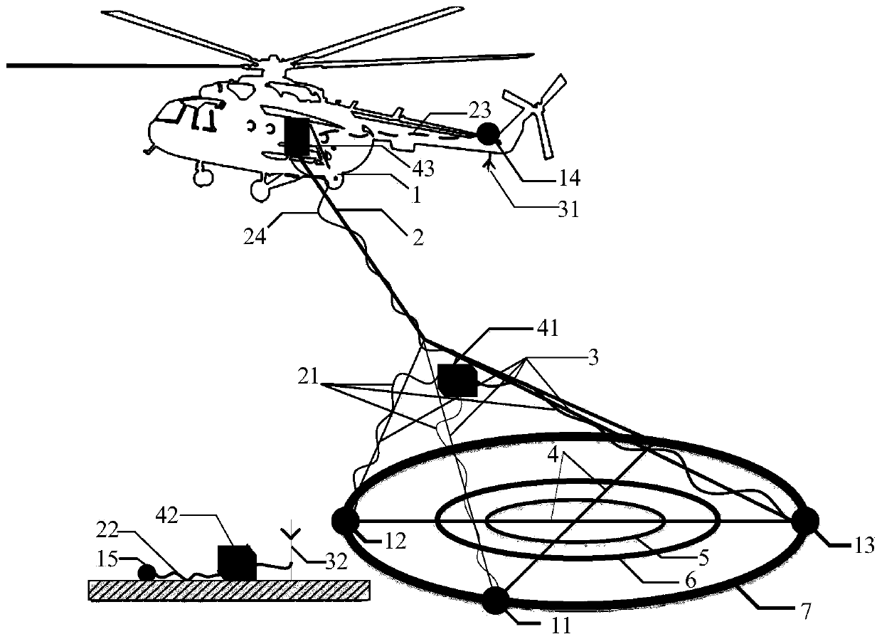 Pod attitude real-time measuring, resolving and monitoring device