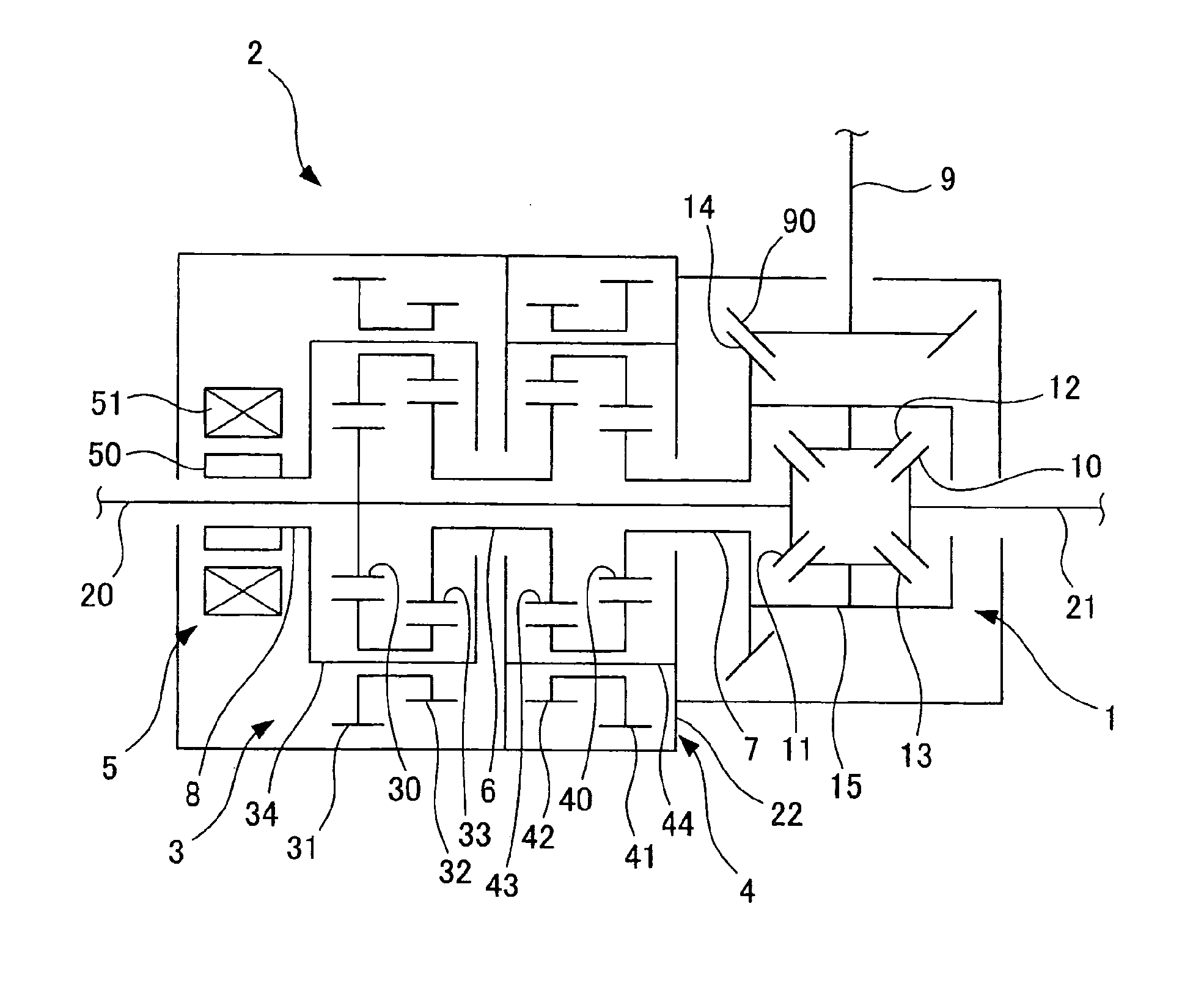 Drive force adjustment apparatus