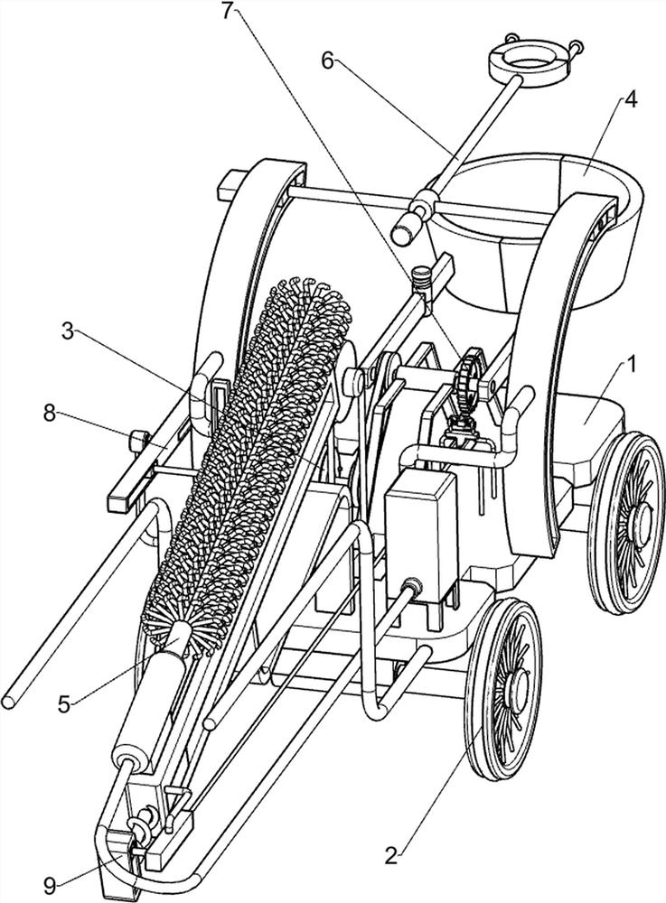 A large porcelain bottle handling and cleaning equipment