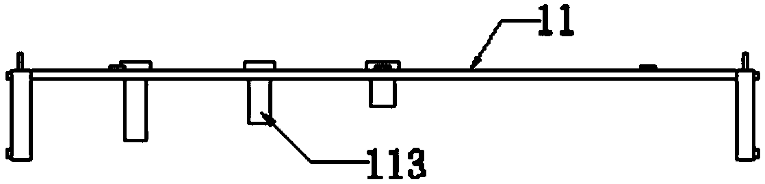 Fibre-reinforced composite material impregnation system as well as resin fibre mixing mould thereof and application thereof