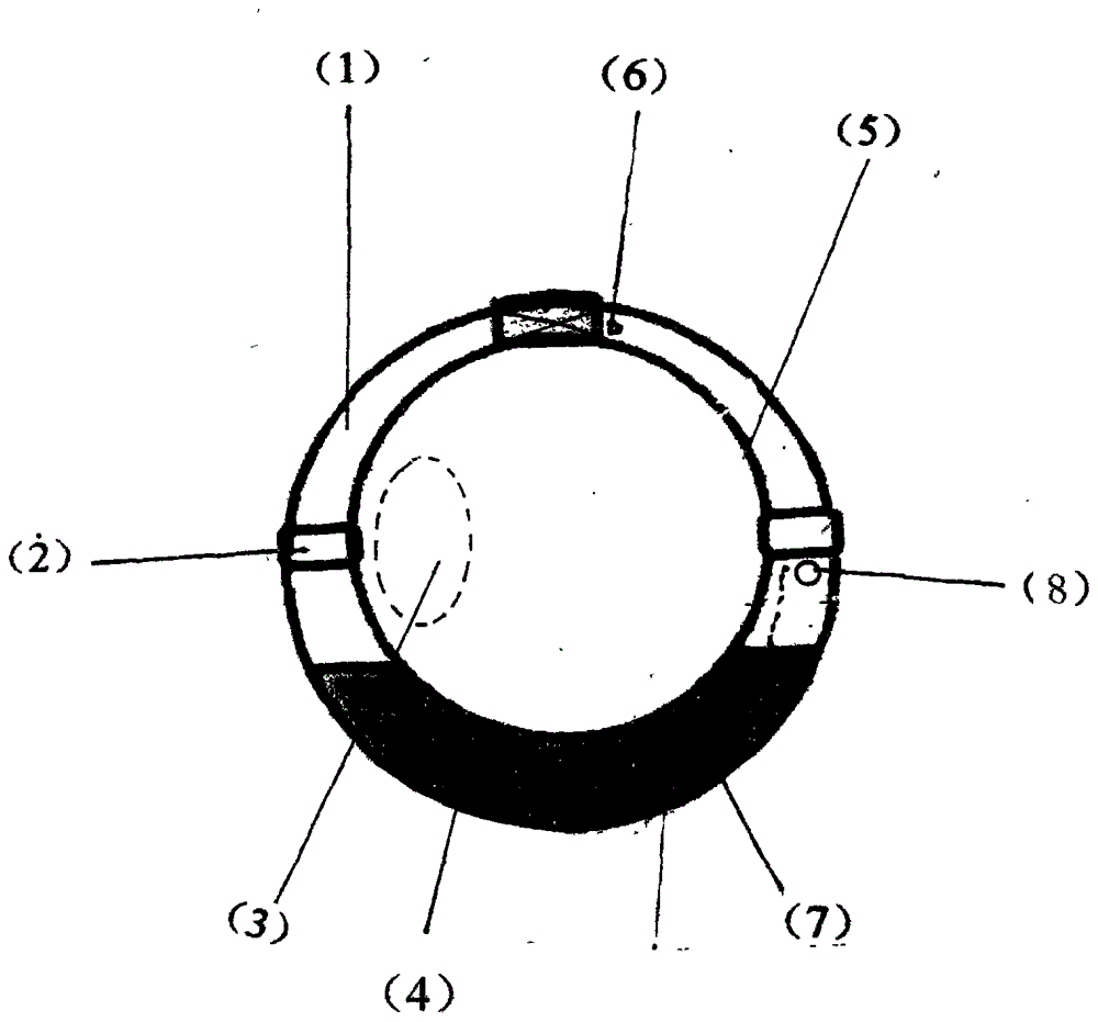 High-rise stairway escape compartment