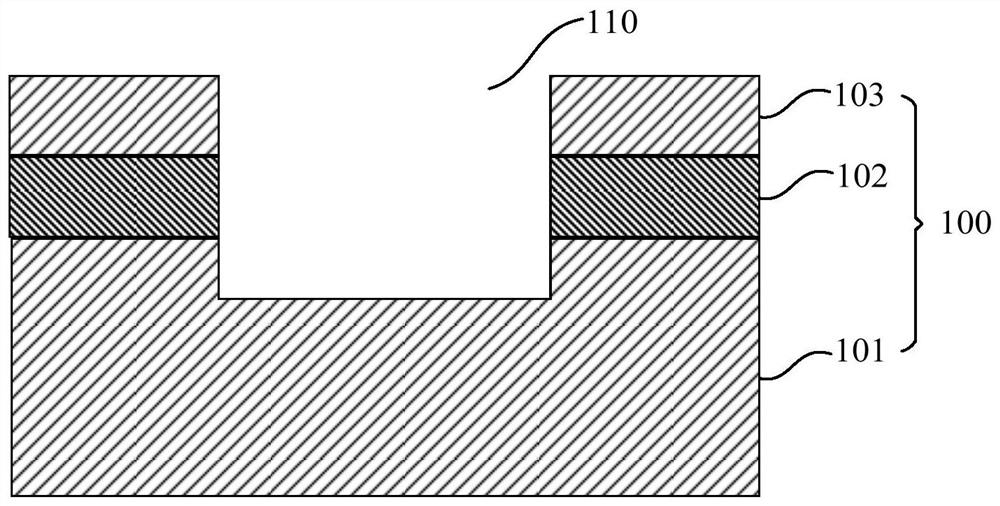 Gan-si heteroepitaxial structure and preparation method