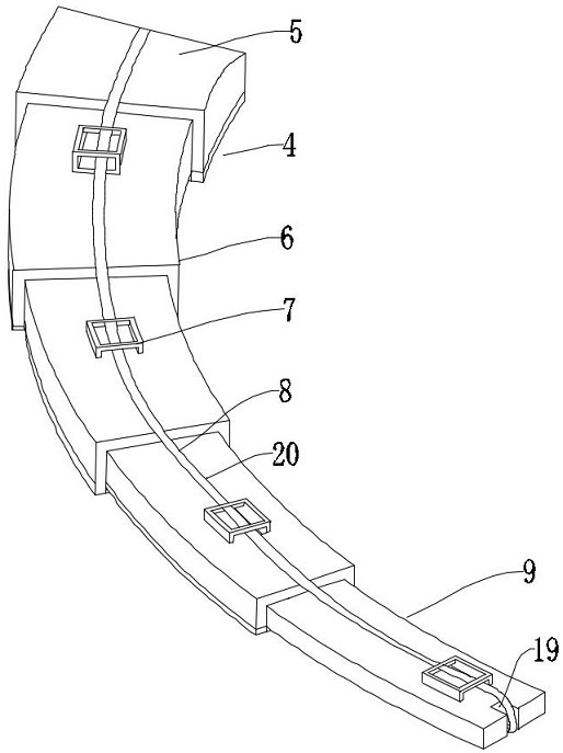 Anisotropic qualitative change type fixed-point regulation and control portable surveying and mapping vehicle