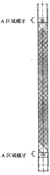 Corrosion-resistant and alkali-resistant treatment method for pipe piece connecting piece of metro