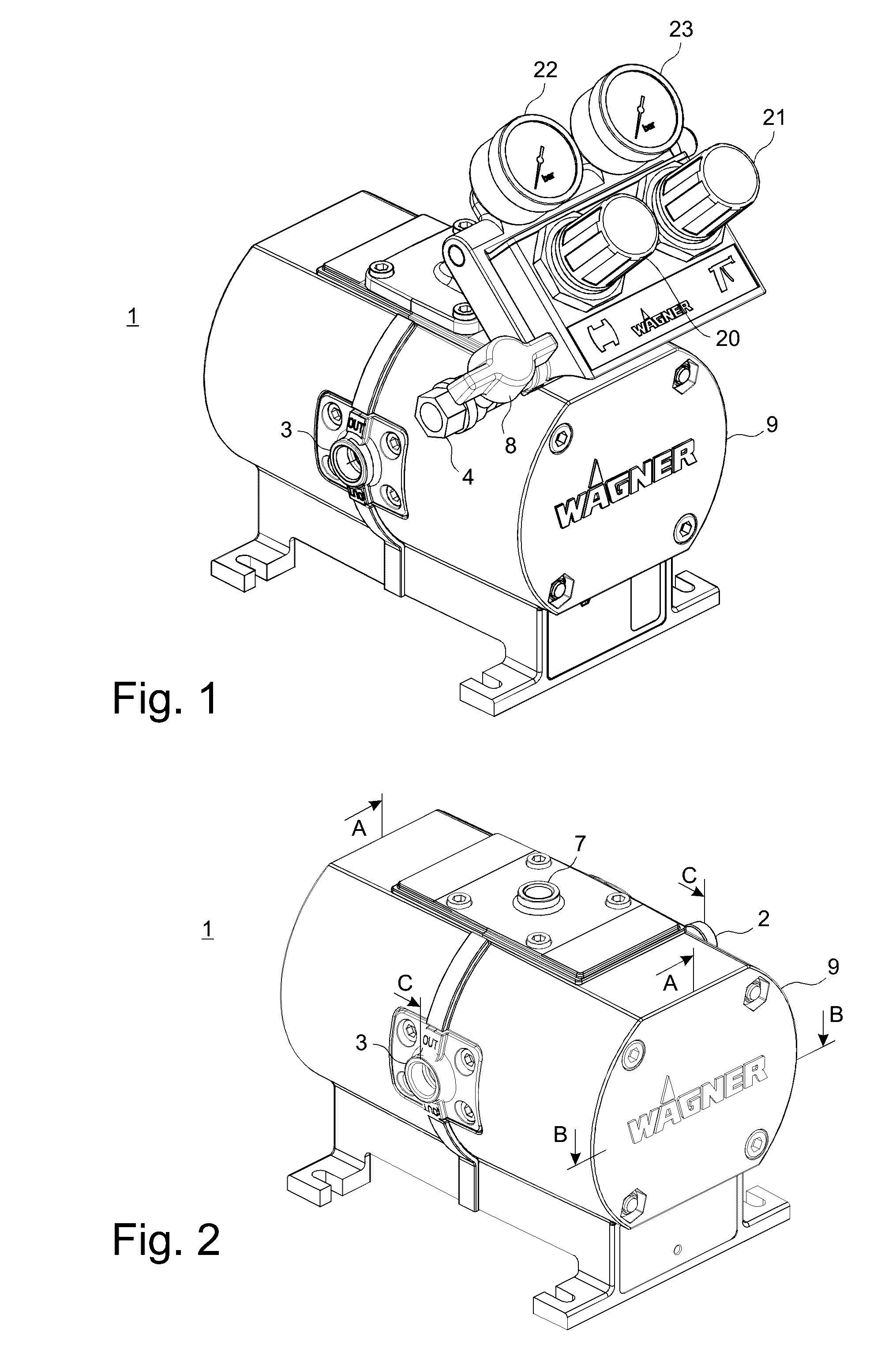 Double diaphragm pump