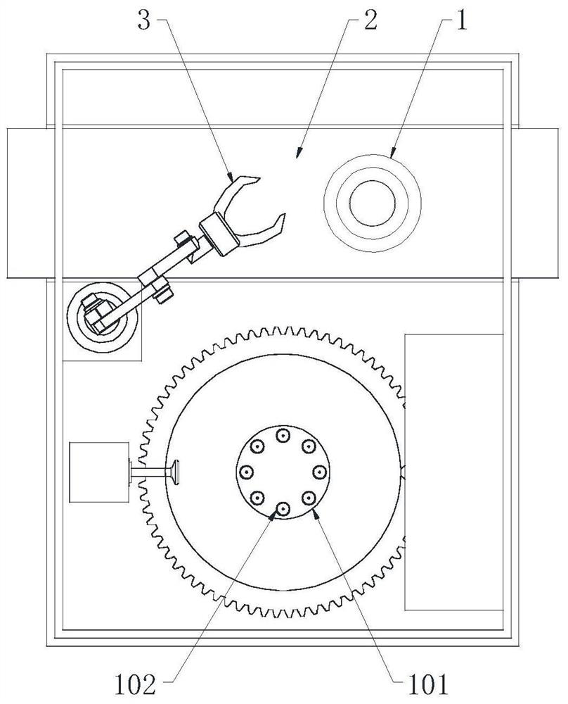 Honey filling and film sealing integrated device