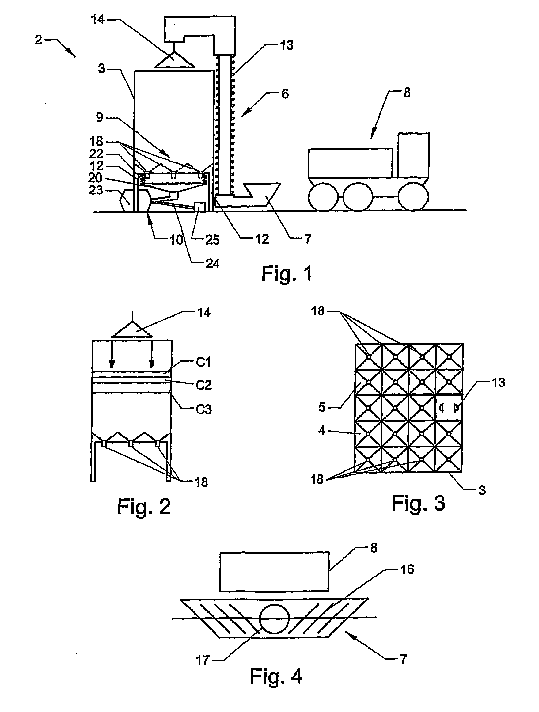 Concrete production plant