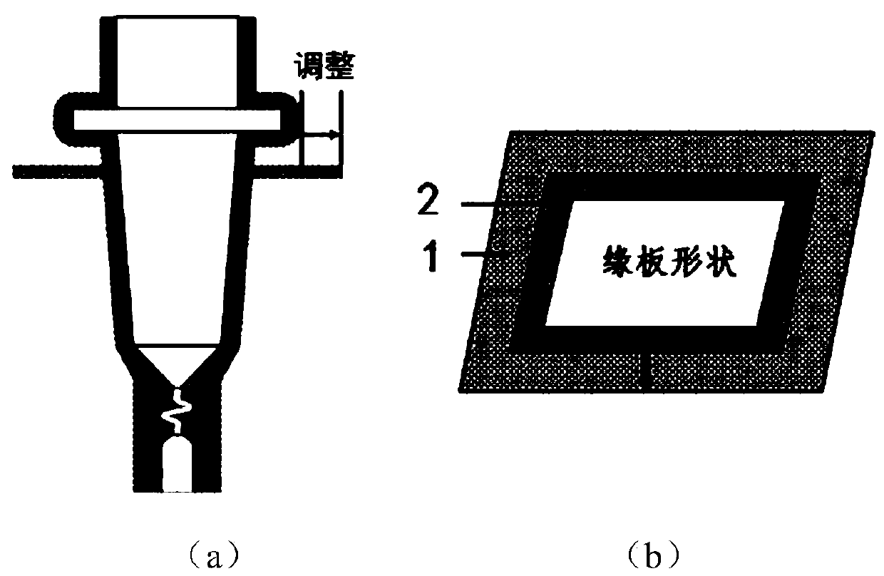 Integrated casting design method for controlling miscellaneous crystals of single crystal blade edge plate