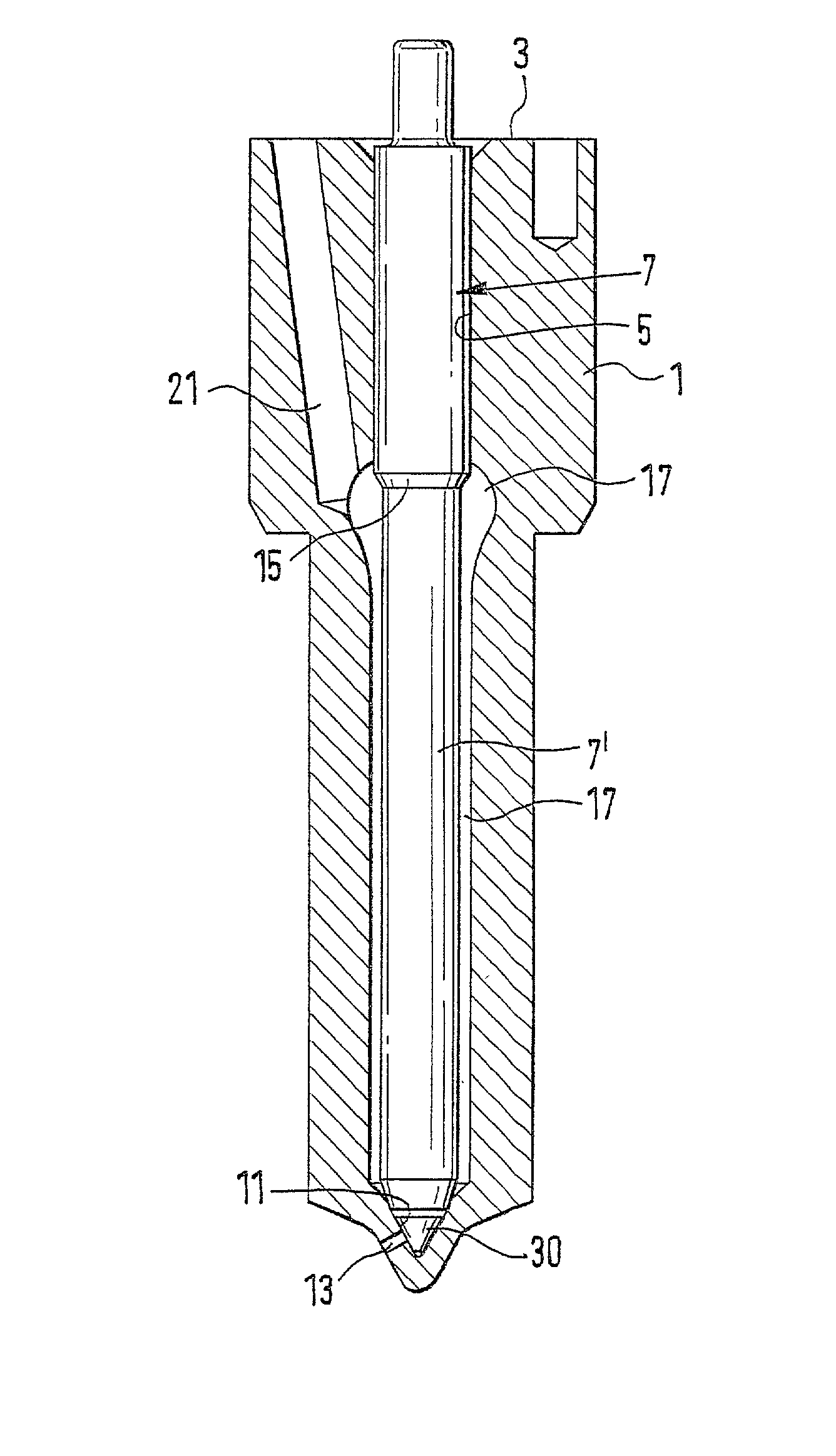 Fuel injection valve for internal combustion engines