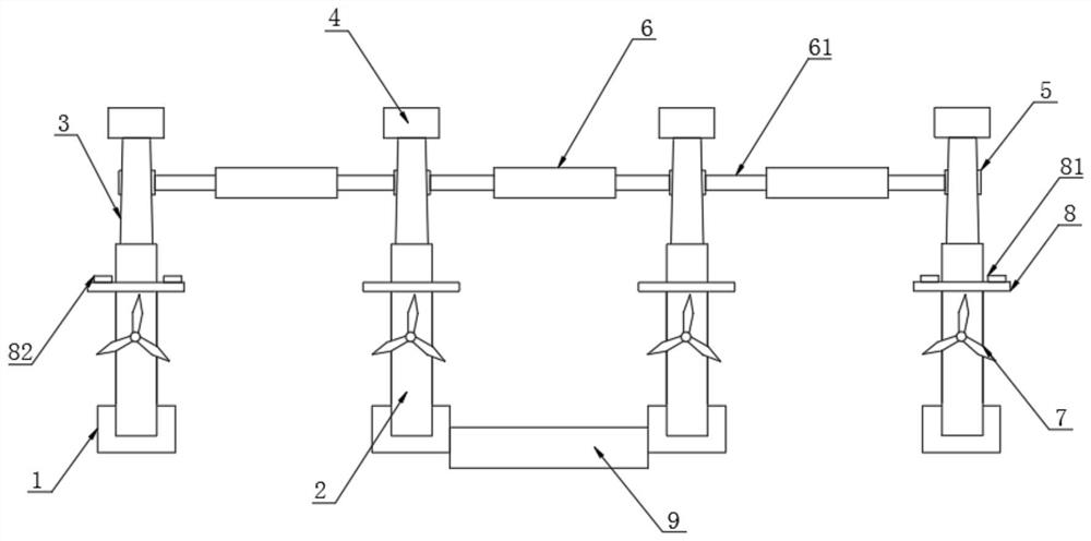 An agricultural photovoltaic system