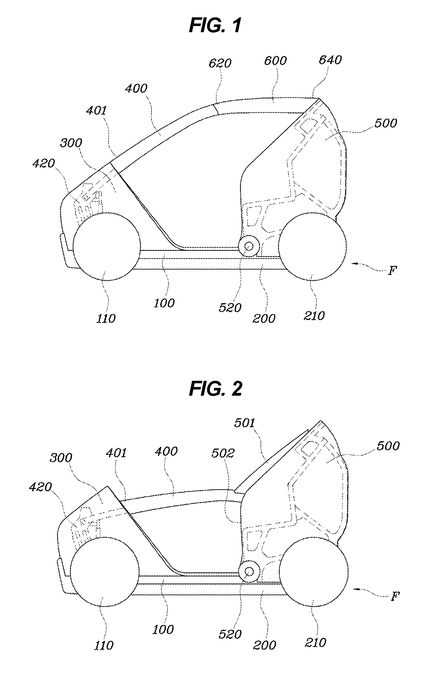 Foldable vehicle