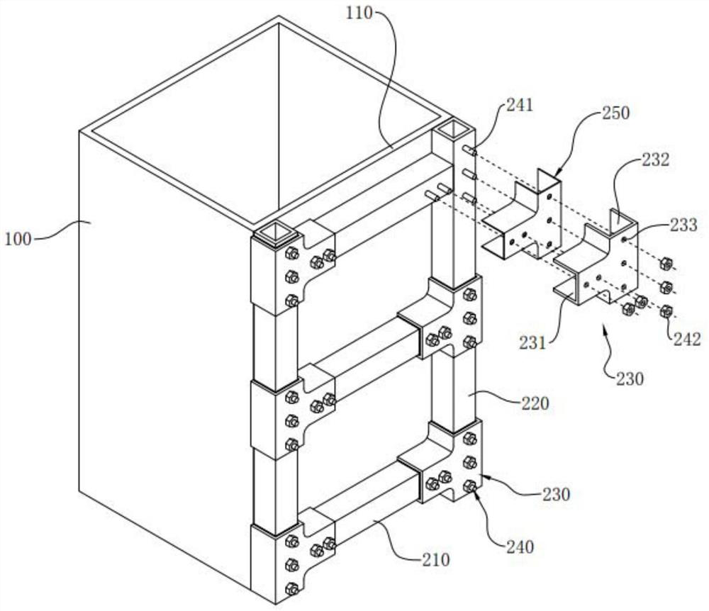 Light aluminum alloy chassis of light rail vehicle body